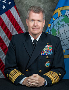 Adm. Samuel Paparo, a graduate of NPS' Systems Analysis program